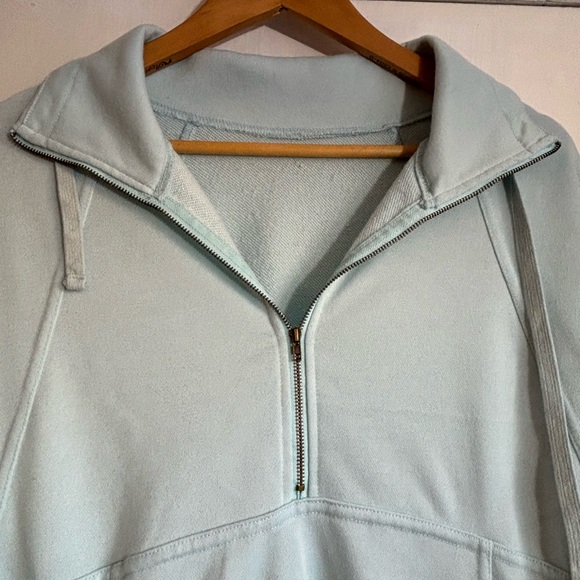 Light Blue Quarter-Zip Pullover - Picture 2 of 7